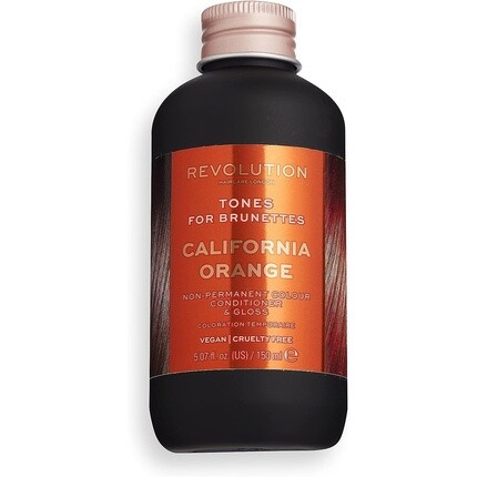 Revolution Тоны для ухода за волосами для брюнеток Калифорния Оранжевый 150мл, Revolution Haircare London
Revolution Тоны для ухода за волосами для брюнеток Калифорния Оранжевый 150мл, Revolution Haircare London