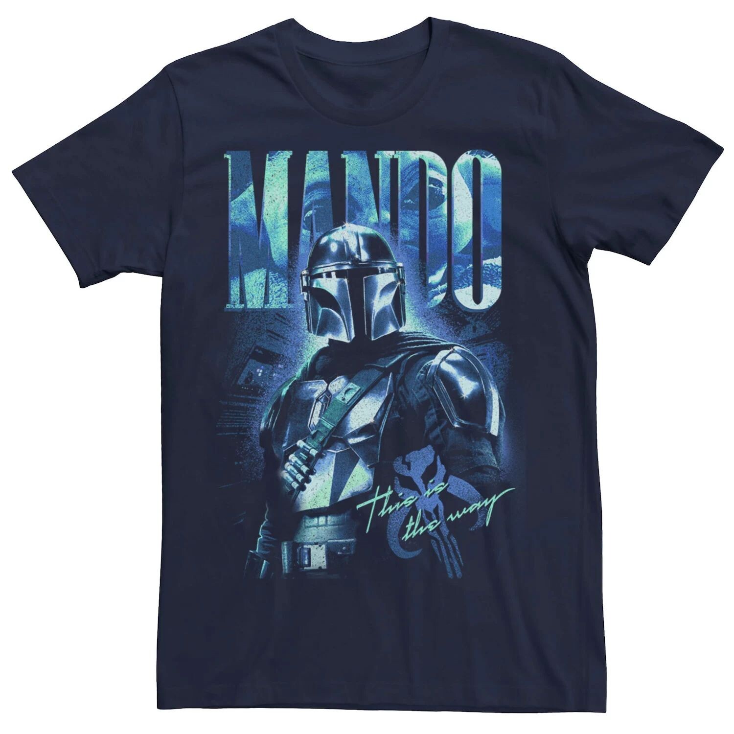 Мужская футболка со светящимся плакатом Star Wars The Mandalorian Big Mando Licensed Character
Мужская футболка со светящимся плакатом Star Wars The Mandalorian Big Mando Licensed Character