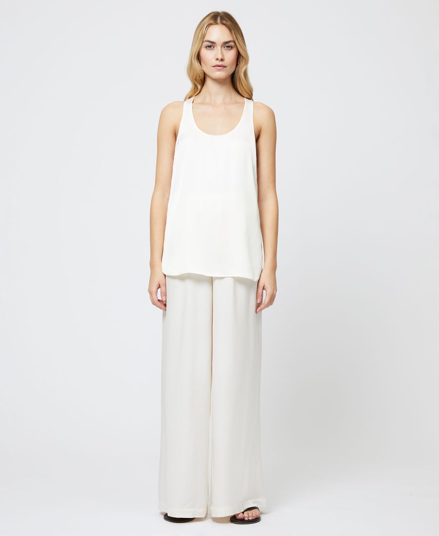 Женская атласная майка Ennis French Connection, Porcelain Cream
Женская атласная майка Ennis French Connection, Porcelain Cream