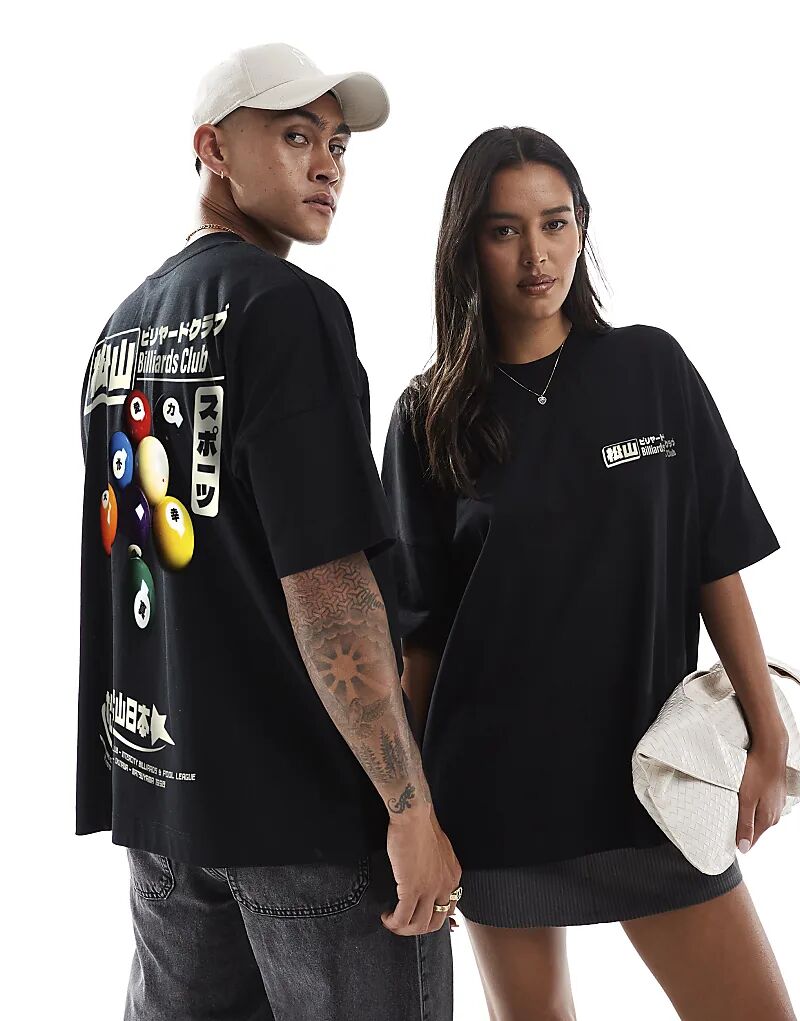 Футболка большого размера PRNT billiards club черного цвета
Футболка большого размера PRNT billiards club черного цвета