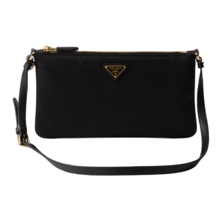 PRADA Переработанный нейлоновый женский рюкзак через плечо черный
PRADA Переработанный нейлоновый женский рюкзак через плечо черный