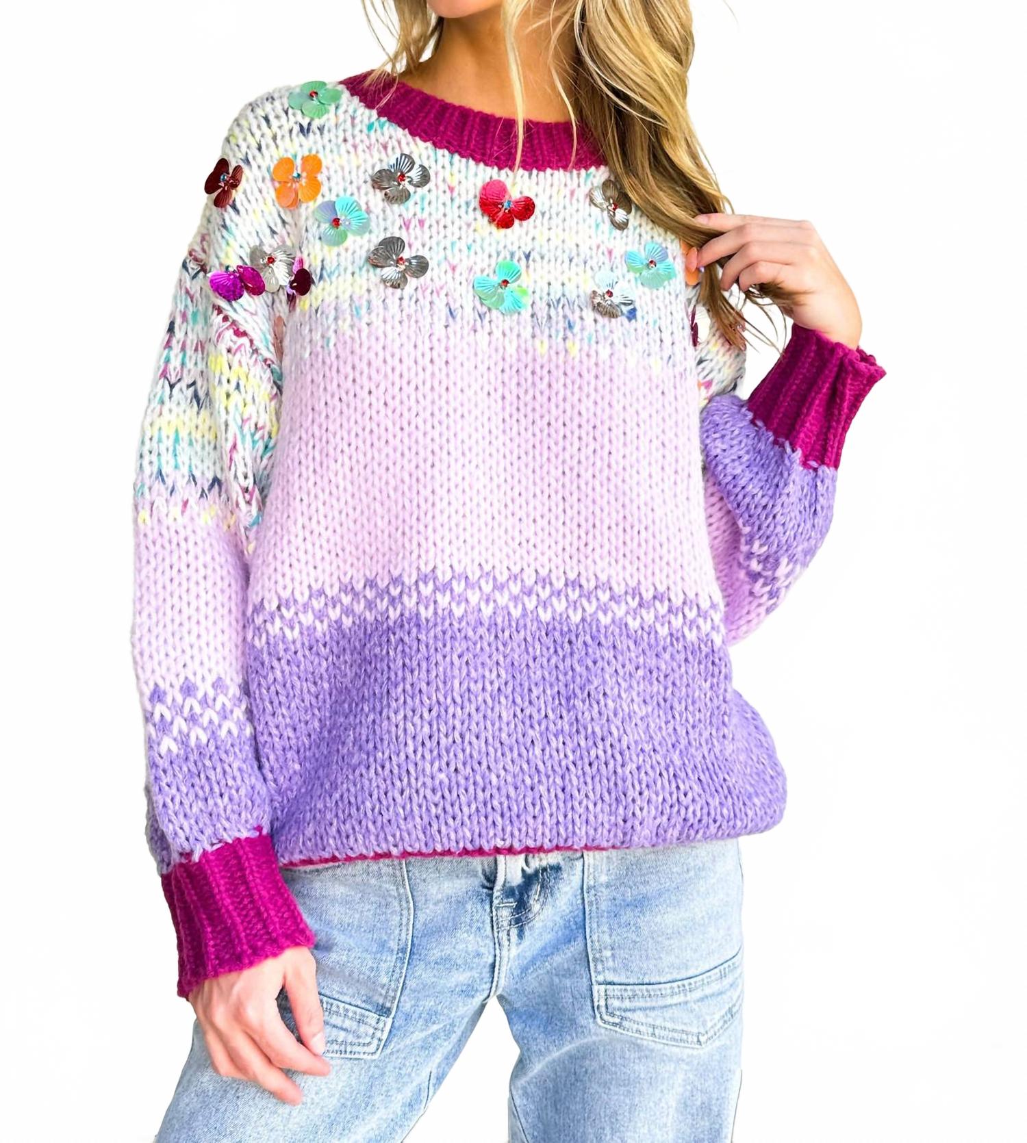 Вязаный свитер Haze в лавандовом цвете BEULAHSTYLE
Вязаный свитер Haze в лавандовом цвете BEULAHSTYLE