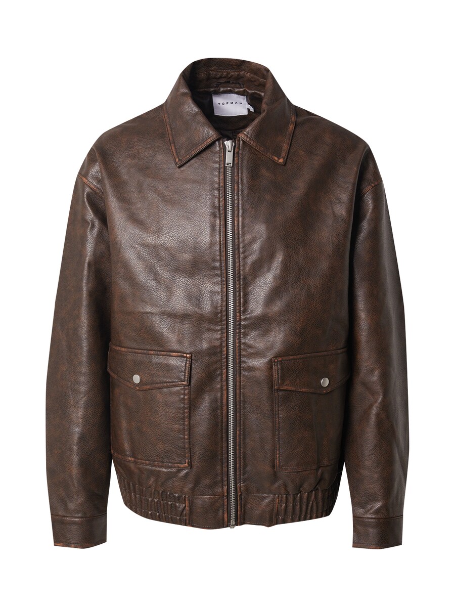 Межсезонная куртка TOPMAN, коричневый
Межсезонная куртка TOPMAN, коричневый