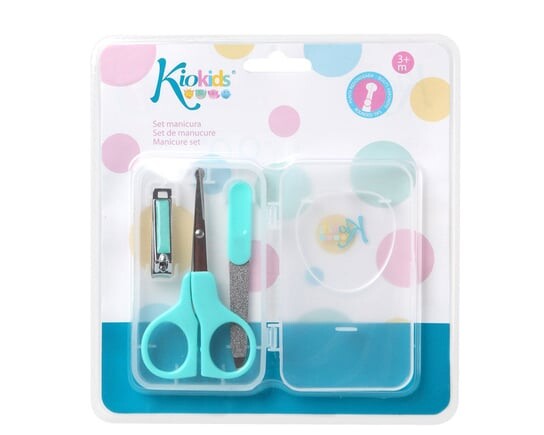 Маникюрный набор, Бирюзовый KioKids
Маникюрный набор, Бирюзовый KioKids
