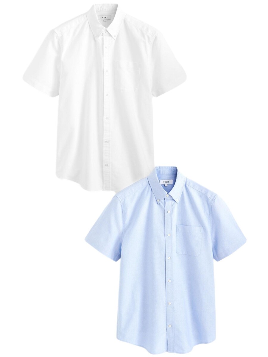 Рубашка обычного кроя на пуговицах Next, светло-синий
Рубашка обычного кроя на пуговицах Next, светло-синий