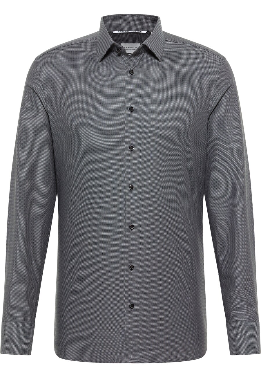 Рубашка делового кроя Slim Fit ETERNA, черный
Рубашка делового кроя Slim Fit ETERNA, черный