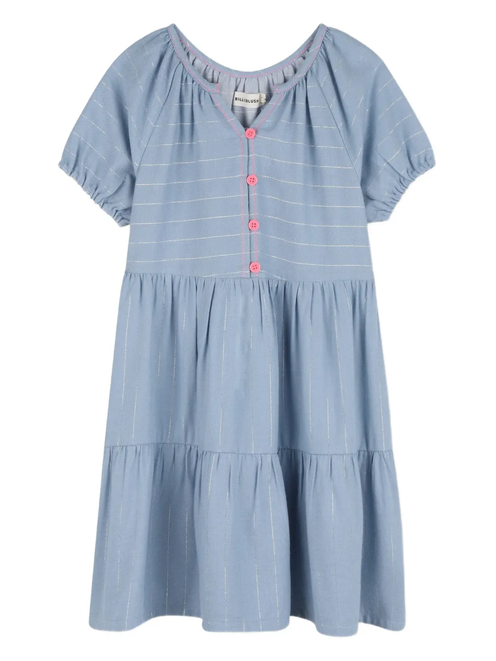 Ярусное платье с короткими рукавами Billieblush, синий
Ярусное платье с короткими рукавами Billieblush, синий