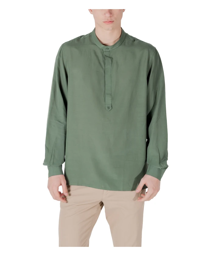 Свободная рубашка с длинными рукавами Antony Morato, зеленый
Свободная рубашка с длинными рукавами Antony Morato, зеленый