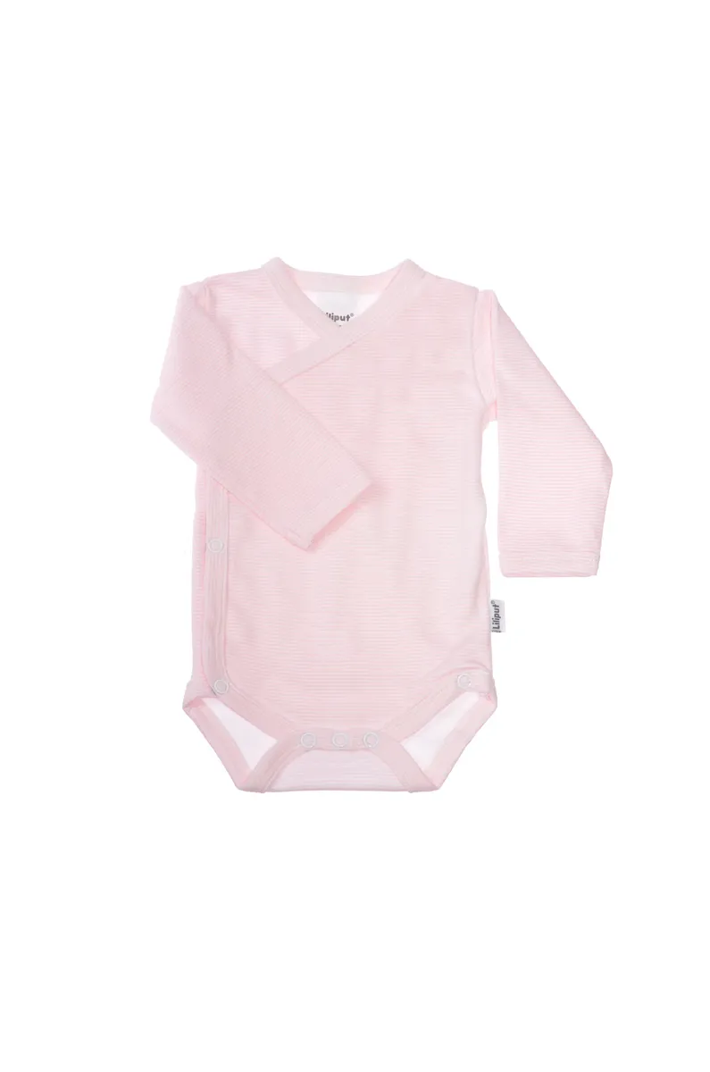 Боди Liliput с запахом и длинными рукавами, розовый
Боди Liliput с запахом и длинными рукавами, розовый