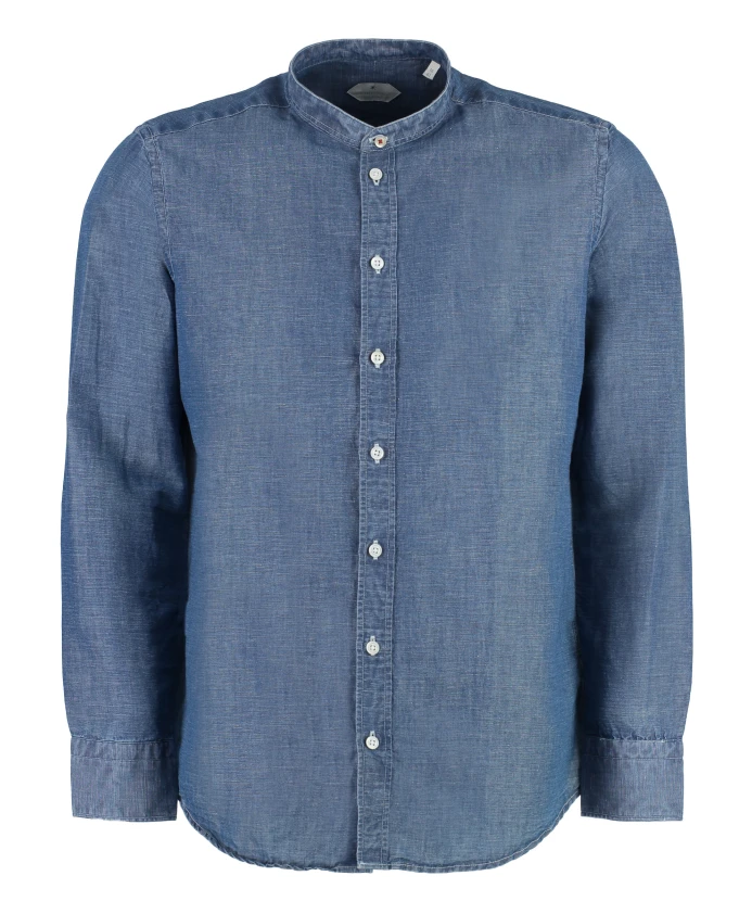 Хлопковая рубашка Bastoncino, синий
Хлопковая рубашка Bastoncino, синий