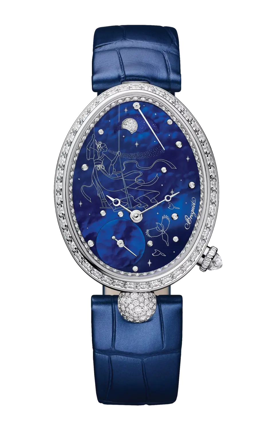 Часы Breguet Reine de naples "quixi festival" limited edition с бриллиантами
Часы Breguet Reine de naples "quixi festival" limited edition с бриллиантами