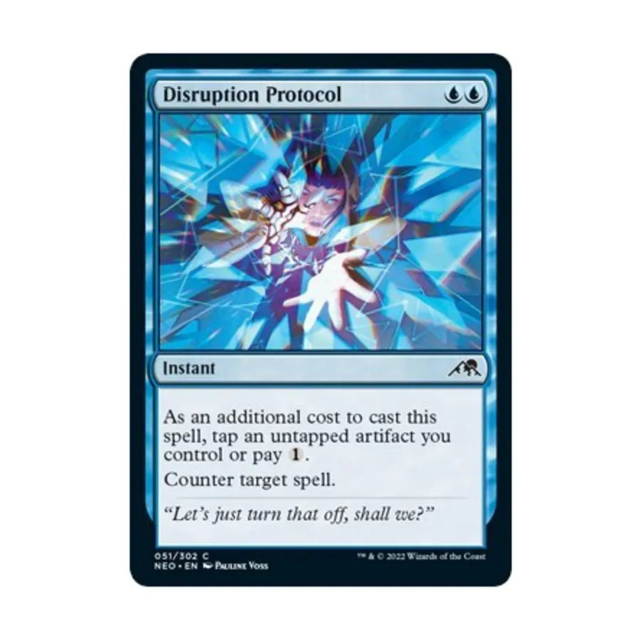 CCG Протокол разрушения (C) (фольга), MTG - Kamigawa : Neon Dynasty
CCG Протокол разрушения (C) (фольга), MTG - Kamigawa : Neon Dynasty