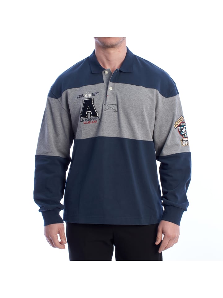 Рубашка-поло La Martina, серый
Рубашка-поло La Martina, серый