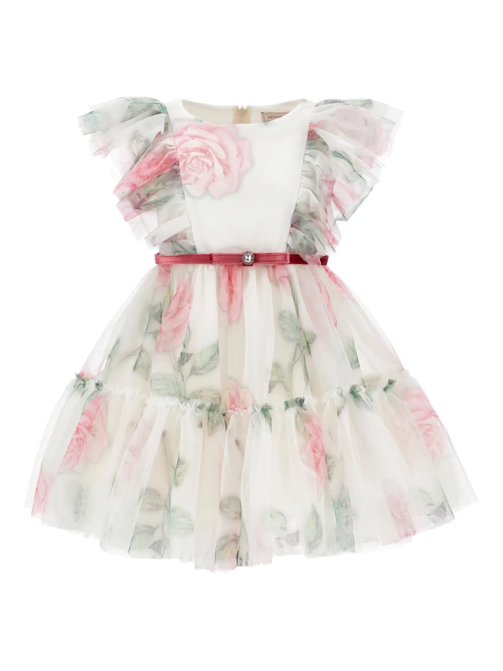 Платье с оборками Monnalisa, белый
Платье с оборками Monnalisa, белый