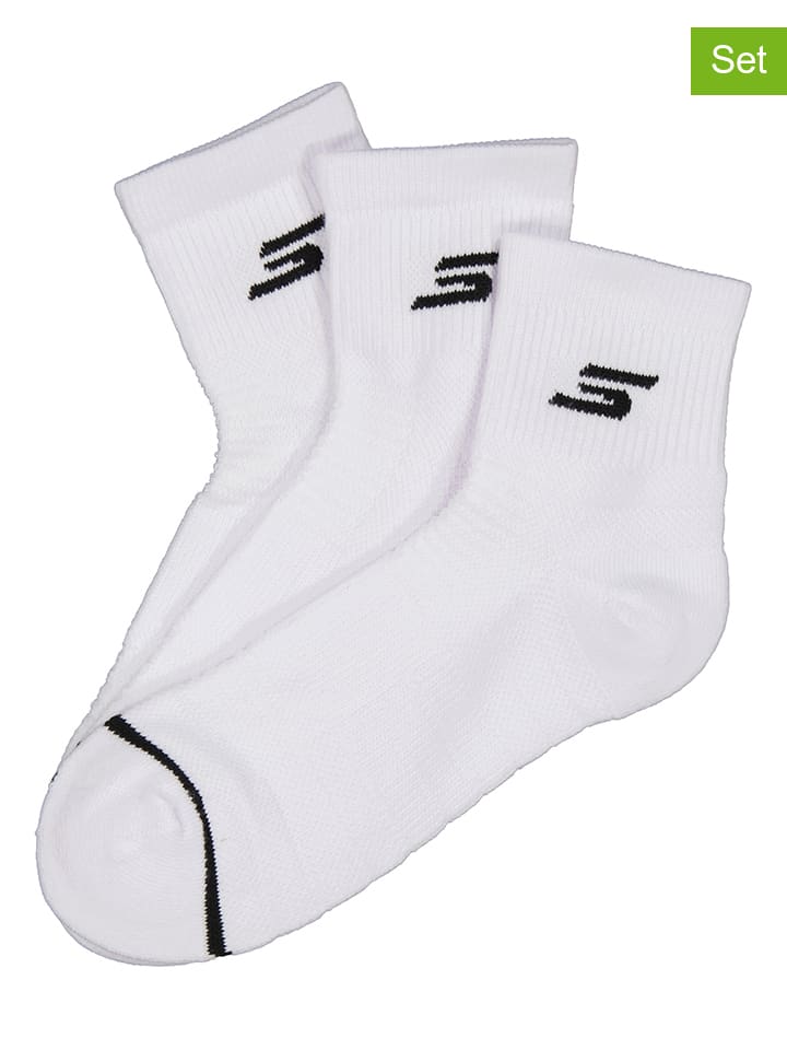 Skechers Набор из 3 пар белых носков
Skechers Набор из 3 пар белых носков