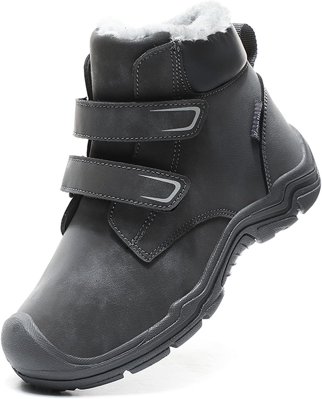 Детские зимние ботинки FLIOZY для мальчиков и девочек, утепленные, для ходьбы и походов, наружная нескользящая подошва, ботинки до щиколотки, Grey
Детские зимние ботинки FLIOZY для мальчиков и девочек, утепленные, для ходьбы и походов, наружная нескользящая подошва, ботинки до щиколотки, Grey