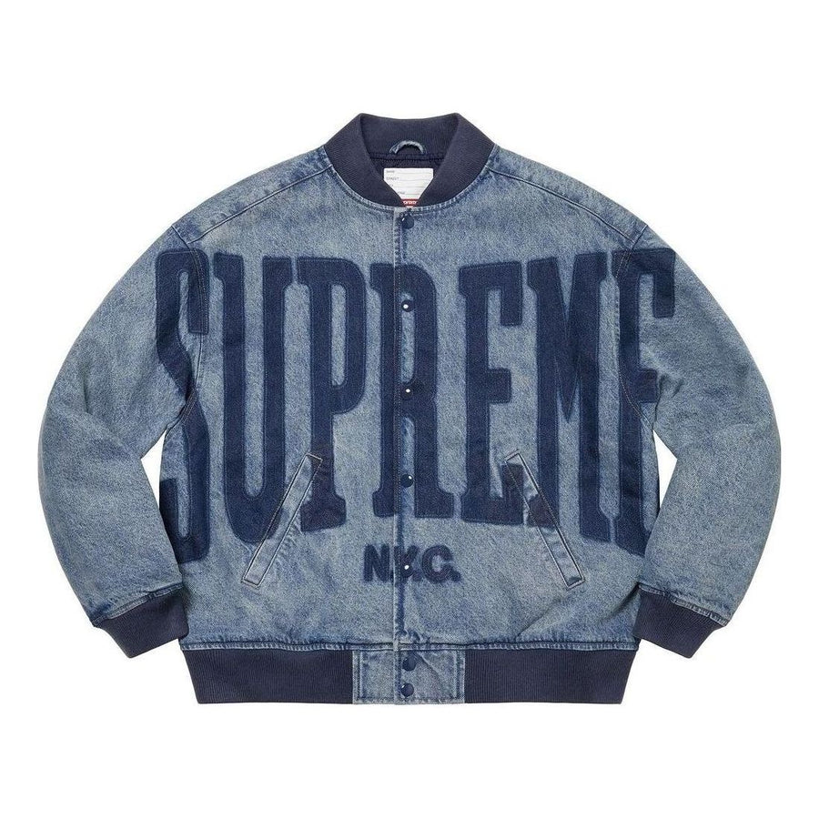 Куртка Supreme Washed Knockout Denim Varsity Jacket 'Teal', Серый, Куртка Supreme Washed Knockout Denim Varsity Jacket 'Teal'
Куртка Supreme Washed Knockout Denim Varsity Jacket 'Teal', Серый, Куртка Supreme Washed Knockout Denim Varsity Jacket 'Teal'