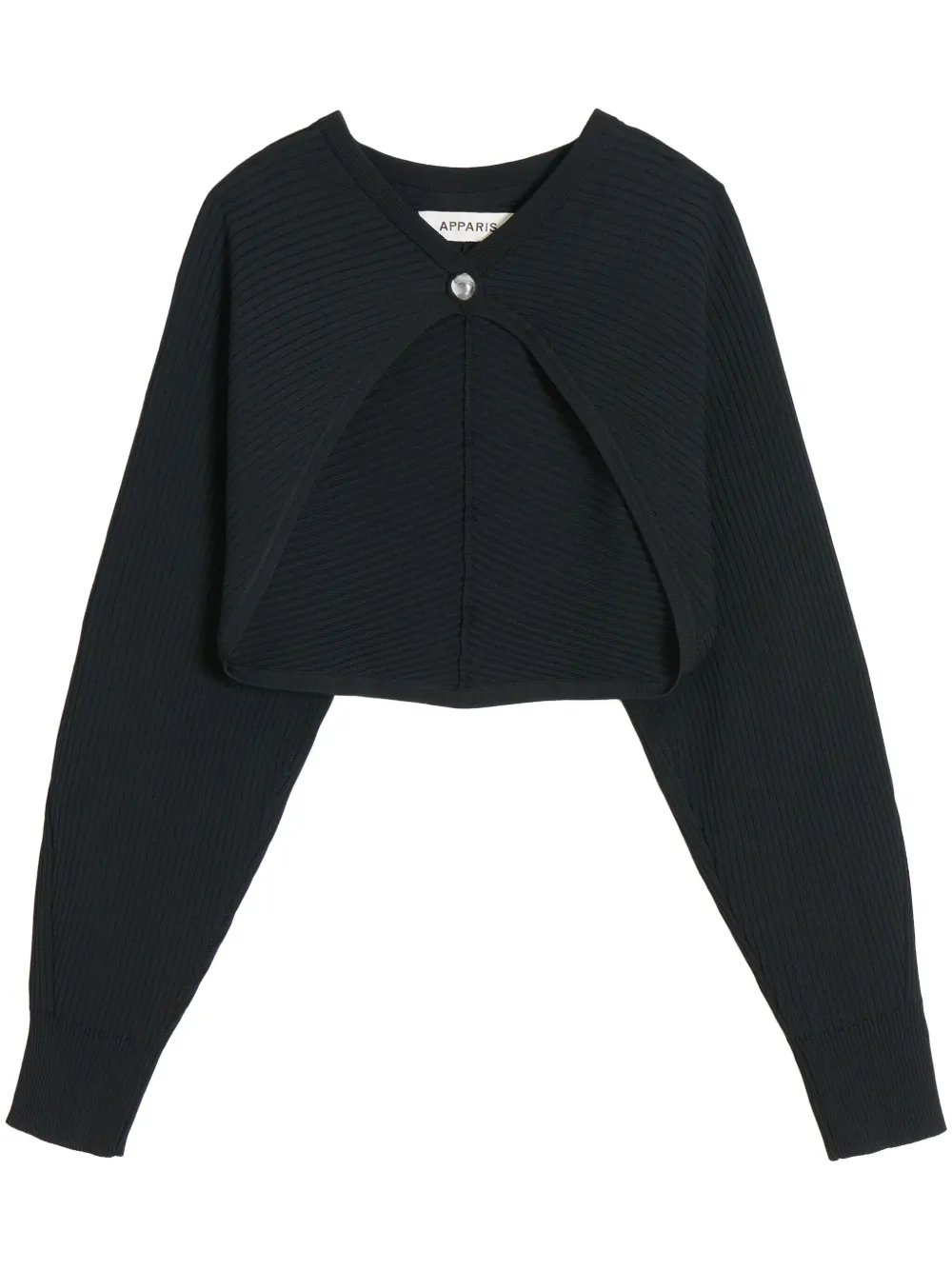 Кардиган в рубчик Apparis, черный
Кардиган в рубчик Apparis, черный