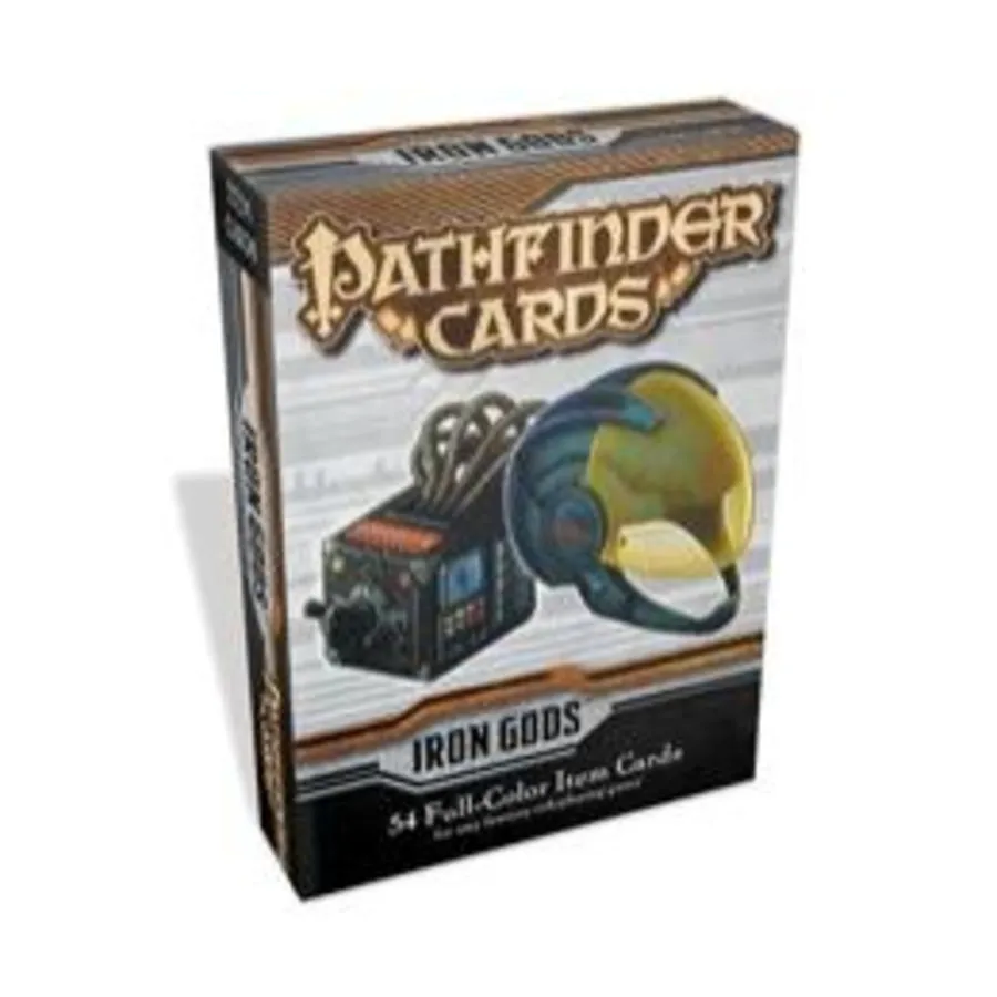 Бокс-сет Iron Gods Item Cards, Pathfinder Roleplaying Game (1st Edition) - Pathfinder Cards - Item Cards
Бокс-сет Iron Gods Item Cards, Pathfinder Roleplaying Game (1st Edition) - Pathfinder Cards - Item Cards