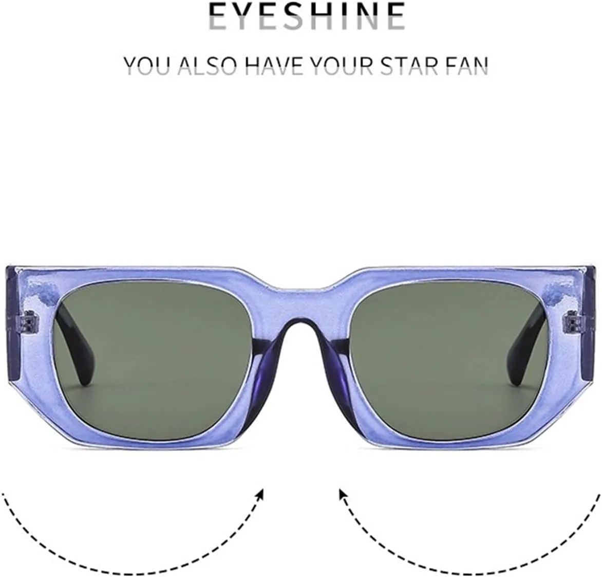 Квадратные мужские солнцезащитные очки для активного отдыха на природе, для вождения, поездок на работу, женские солнцезащитные очки для отдыха Generic, Black
Квадратные мужские солнцезащитные очки для активного отдыха на природе, для вождения, поездок на работу, женские солнцезащитные очки для отдыха Generic, Black