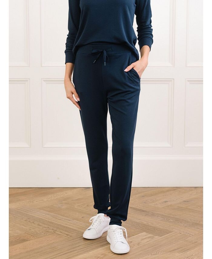 Женские брюки-джоггеры из вискозы из бамбука Cozy Earth, синий
Женские брюки-джоггеры из вискозы из бамбука Cozy Earth, синий