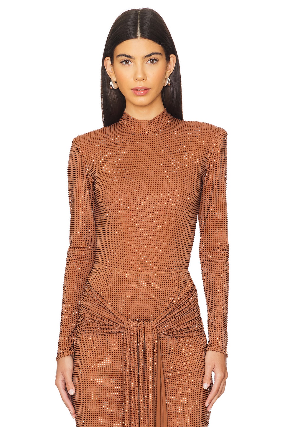 Боди ана Mariandree Gaitan, коричневый
Боди ана Mariandree Gaitan, коричневый