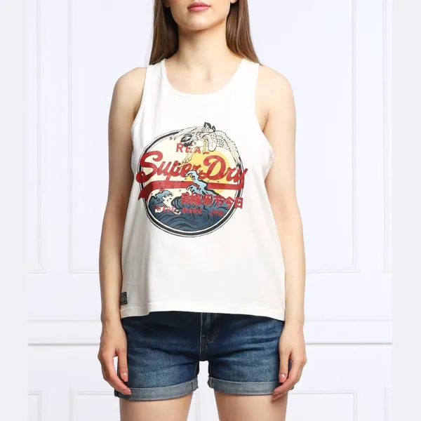 Топ свободного кроя Superdry, бежевый
Топ свободного кроя Superdry, бежевый