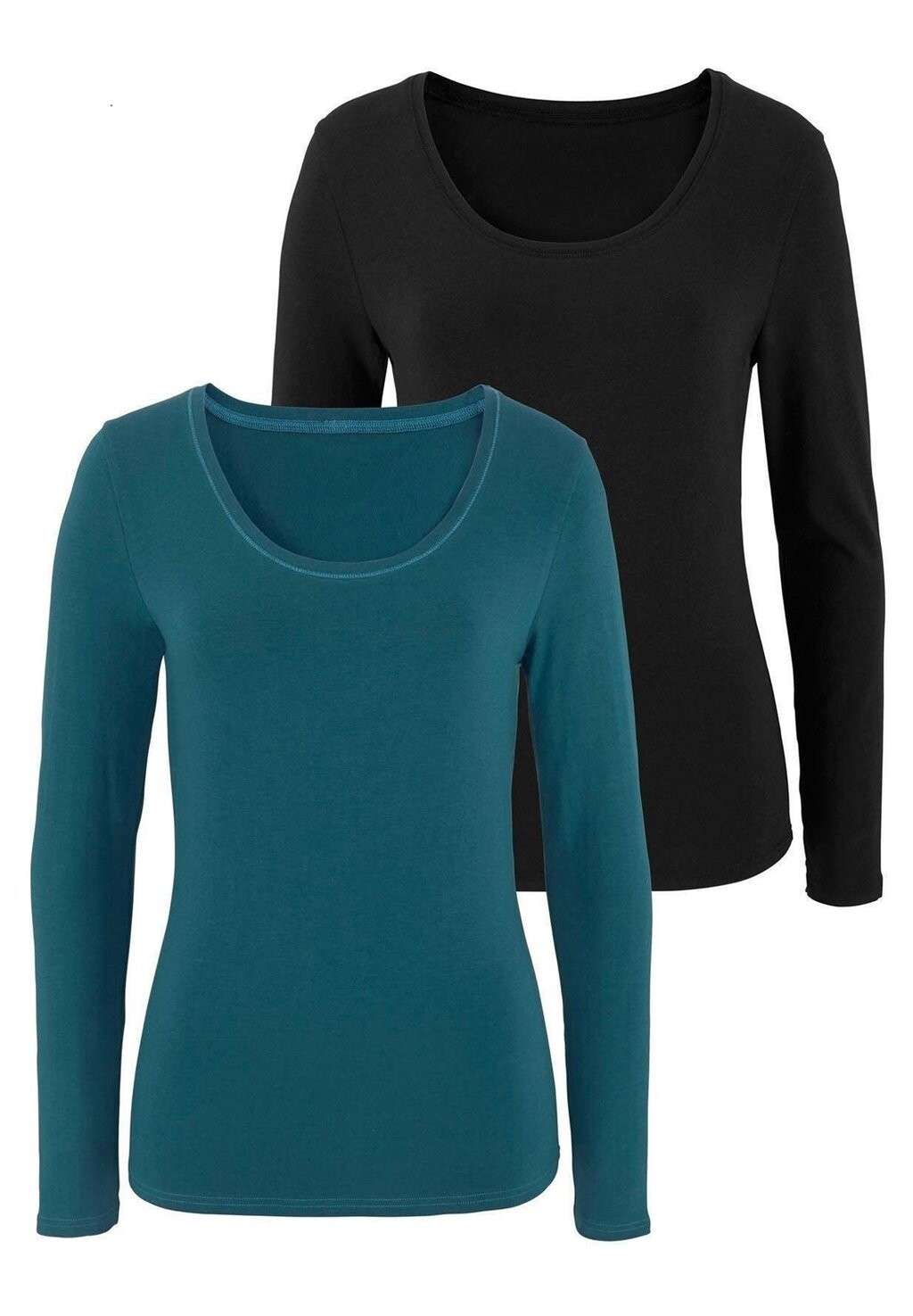 Рубашка с длинным рукавом LANGARM 2PACK LASCANA, цвет petrol schwarz
Рубашка с длинным рукавом LANGARM 2PACK LASCANA, цвет petrol schwarz