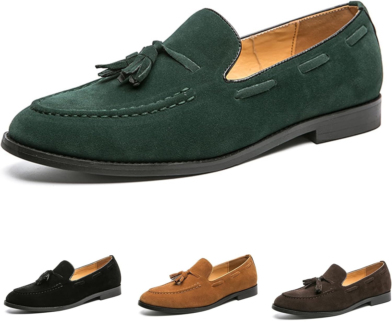 Мужские замшевые туфли с кисточками Penny Loafers, классические слипоны с низким каблуком-блоком, офисная и деловая обувь, повседневные туфли для вождения, плоская повседневная обувь, большой размер 6-14 Nekgnl, зеленый
Мужские замшевые туфли с кисточками Penny Loafers, классические слипоны с низким каблуком-блоком, офисная и деловая обувь, повседневные туфли для вождения, плоская повседневная обувь, большой размер 6-14 Nekgnl, зеленый