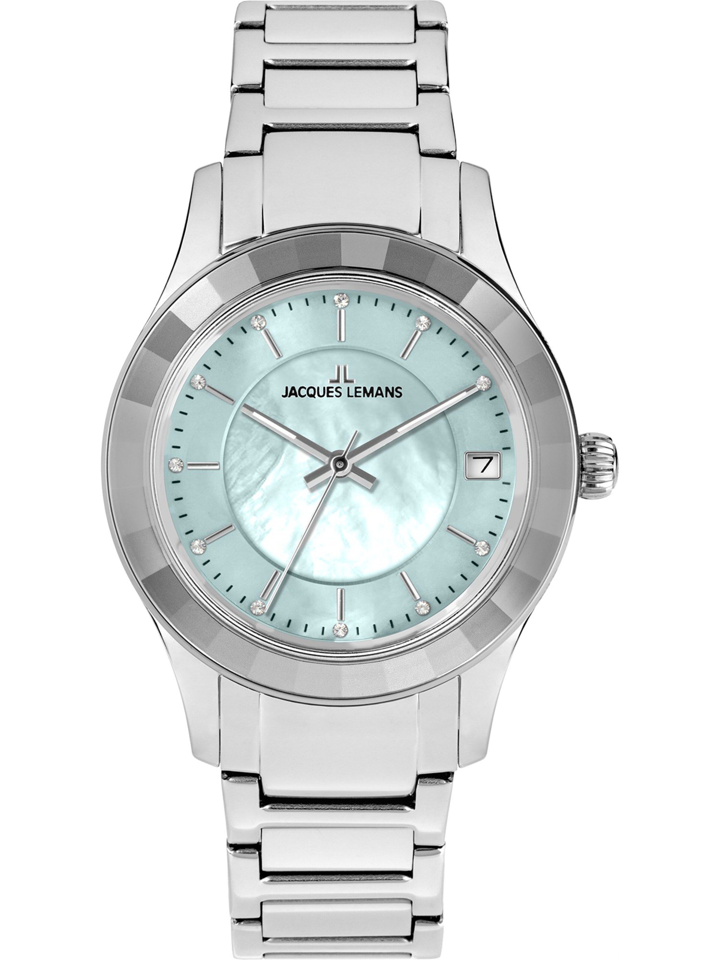 Jacques Lemans Аналоговые часы в светло-голубом цвете
Jacques Lemans Аналоговые часы в светло-голубом цвете