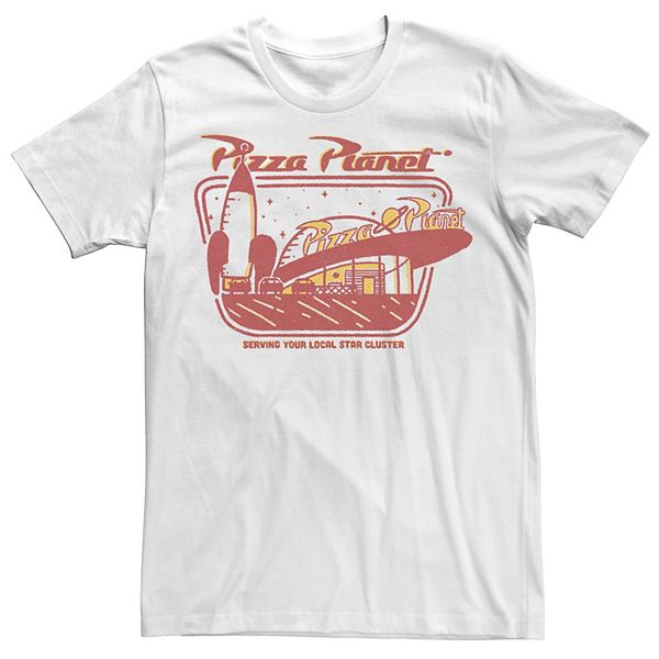 Футболка с принтом Pizza Planet из мультфильма «История игрушек» Big & Tall Disney / Pixar
Футболка с принтом Pizza Planet из мультфильма «История игрушек» Big & Tall Disney / Pixar