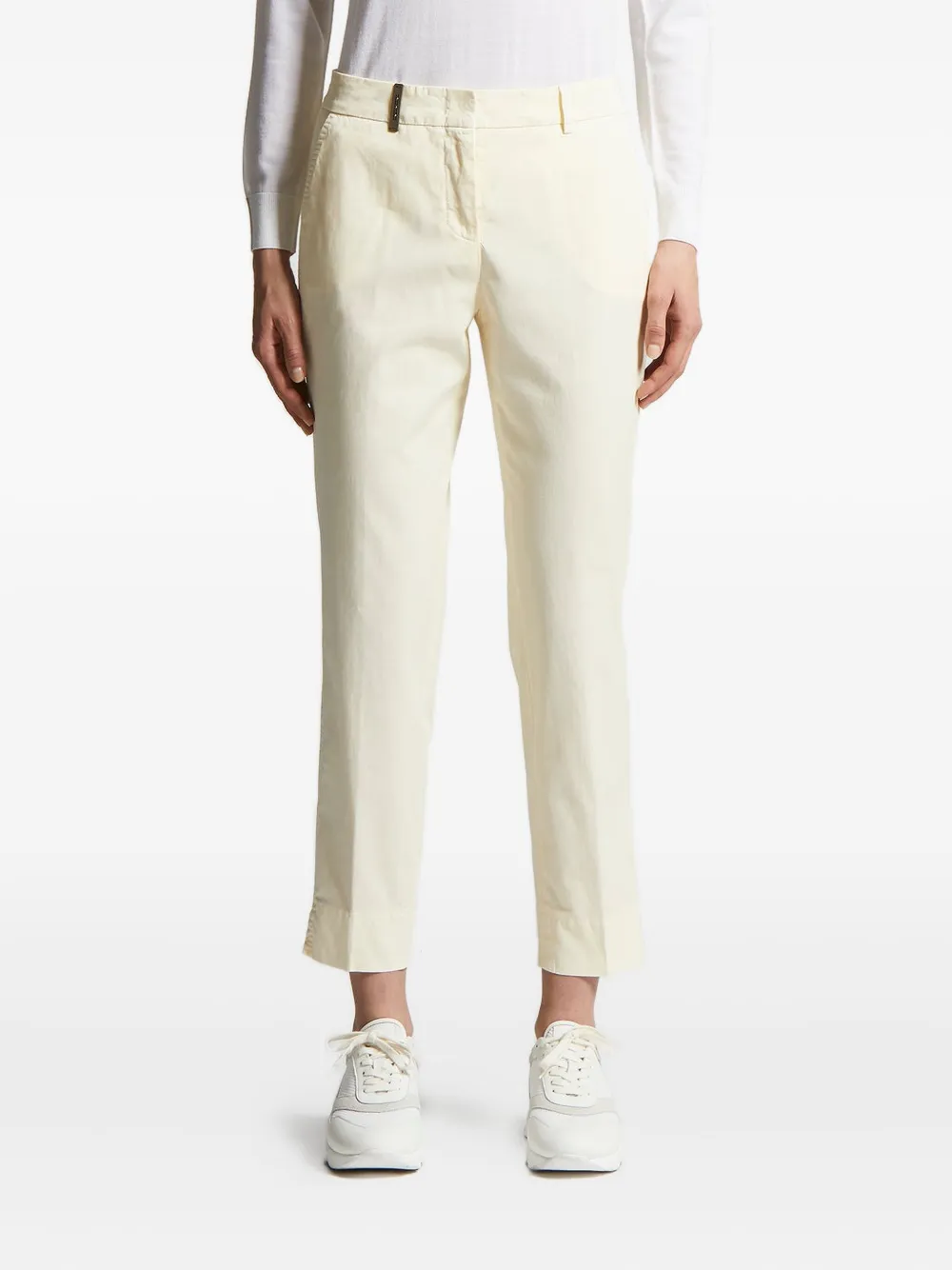 Укороченные брюки Peserico, желтый
Укороченные брюки Peserico, желтый