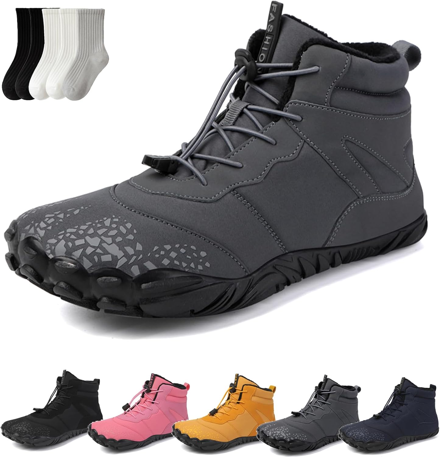 Зимние походные босоножки для женщин и мужчин 2025, водонепроницаемые и противоскользящие ботинки с широкой носочной частью Rolinb, 6801 Gray
Зимние походные босоножки для женщин и мужчин 2025, водонепроницаемые и противоскользящие ботинки с широкой носочной частью Rolinb, 6801 Gray