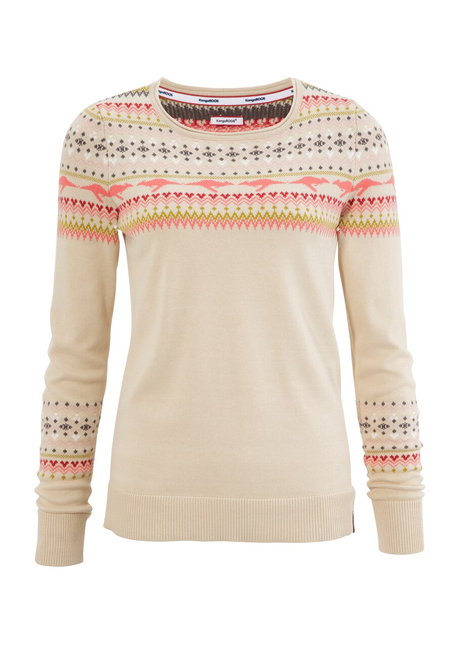 Свитер KangaROOS, бежевый 
Свитер KangaROOS, бежевый