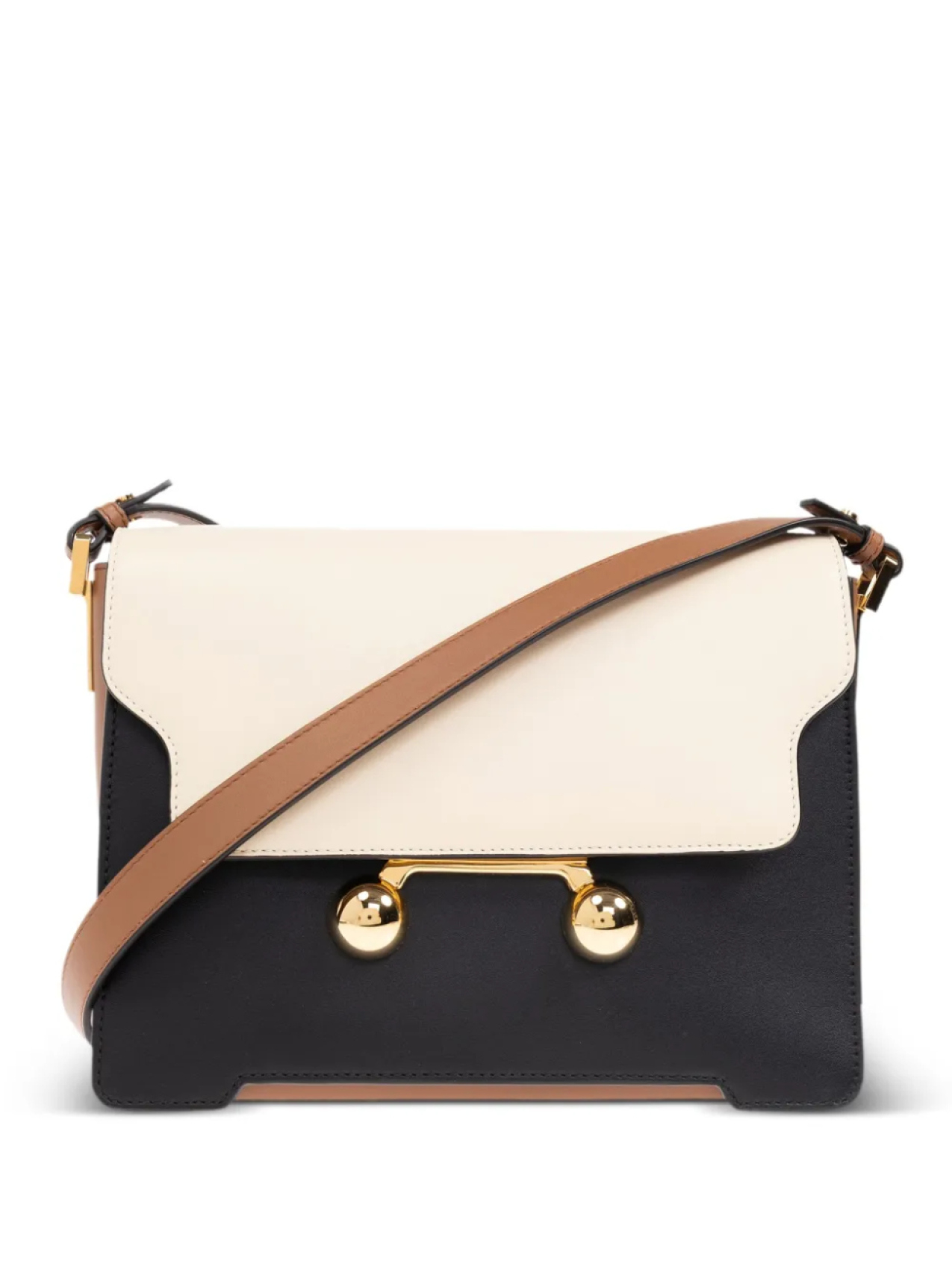 Средняя сумка через плечо Trunkaroo Marni, черный
Средняя сумка через плечо Trunkaroo Marni, черный