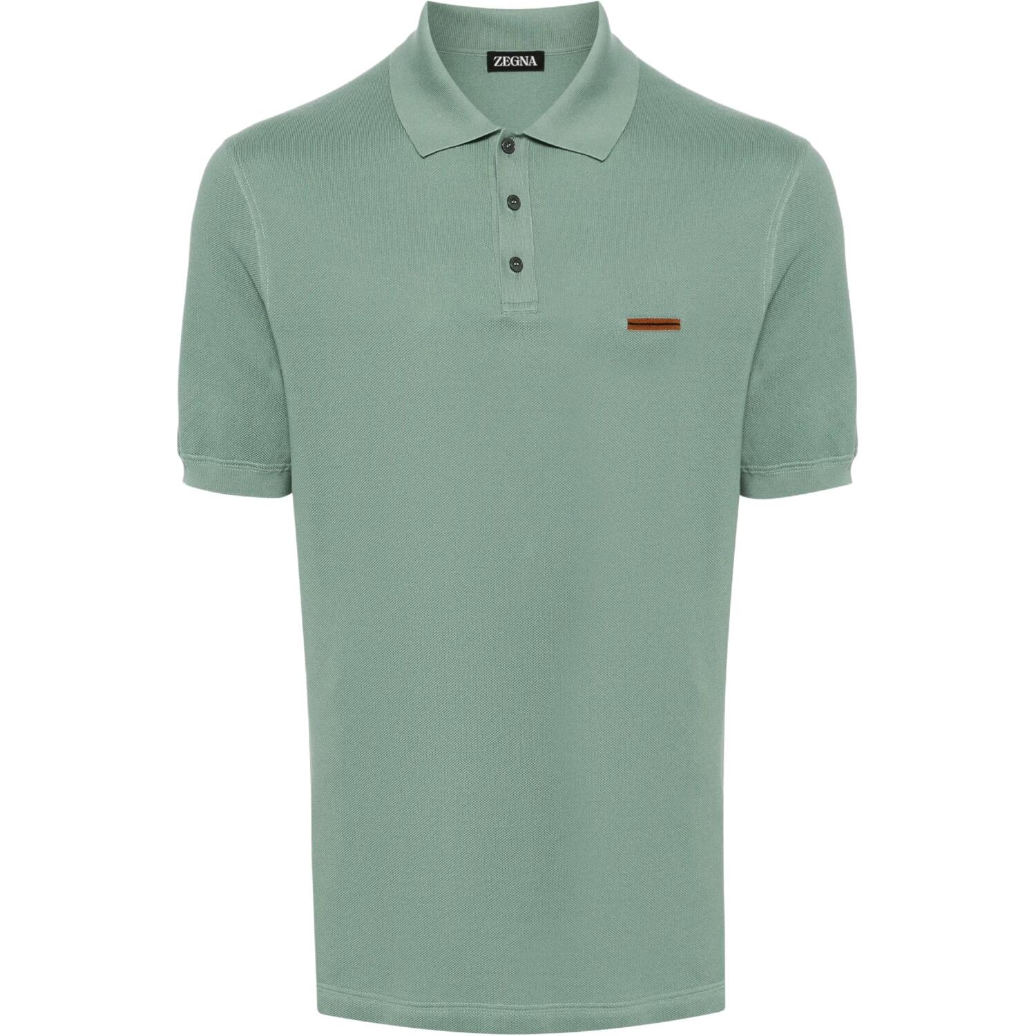 Пике поло Ermenegildo Zegna, зеленый
Пике поло Ermenegildo Zegna, зеленый