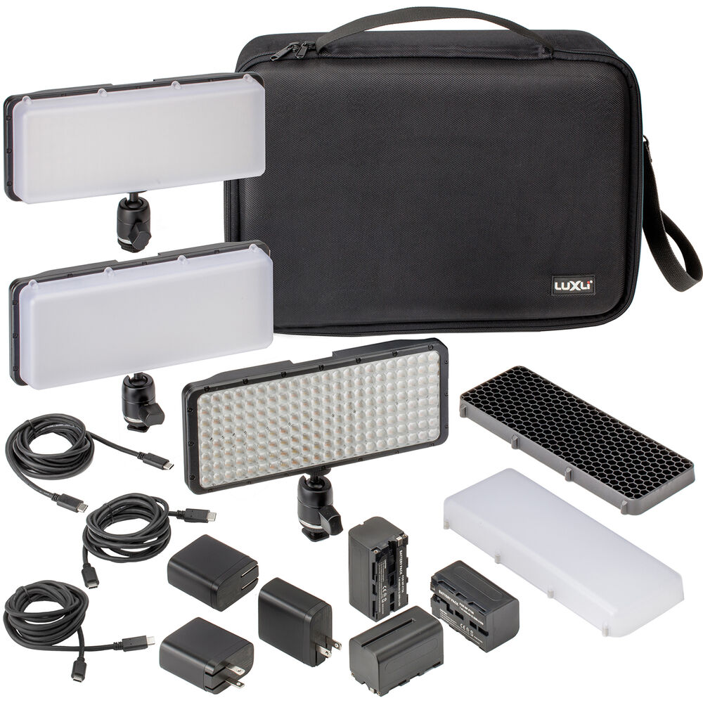 Светодиодная панель RGB для камеры Luxli Cello² 10" (комплект из 3 ламп с рассеивателями и сотовой решеткой)
Светодиодная панель RGB для камеры Luxli Cello² 10" (комплект из 3 ламп с рассеивателями и сотовой решеткой)