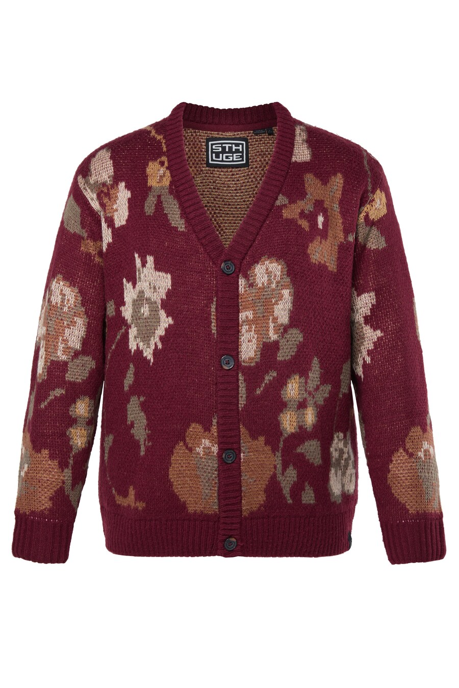 Вязаный кардиган STHUGE, красный
Вязаный кардиган STHUGE, красный