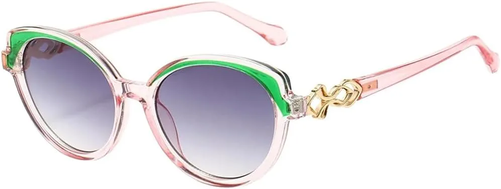 Роскошные солнцезащитные очки «кошачий глаз» с градиентным переходом цвета для женщин, оправа для мужчин с защитой от УФ-излучения UV400 TYUVIVO, Pink Grey
Роскошные солнцезащитные очки «кошачий глаз» с градиентным переходом цвета для женщин, оправа для мужчин с защитой от УФ-излучения UV400 TYUVIVO, Pink Grey