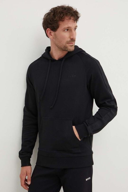 Хлопковая толстовка Hugo, черный
Хлопковая толстовка Hugo, черный