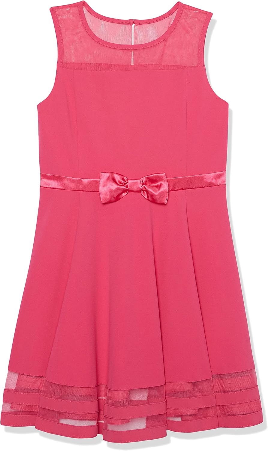 Платье для вечеринки Calvin Klein для девочек Legacy, облегающий силуэт с расклешенной юбкой, Magenta
Платье для вечеринки Calvin Klein для девочек Legacy, облегающий силуэт с расклешенной юбкой, Magenta