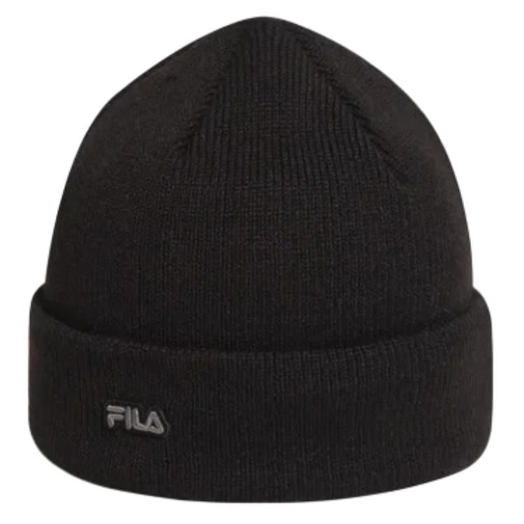 Fila Акриловая шапка-бини унисекс, черный
Fila Акриловая шапка-бини унисекс, черный