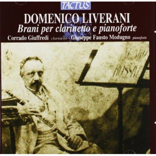 CD диск Liverani / Giuffredi / Modugno: Music for Clarinet & Piano
CD диск Liverani / Giuffredi / Modugno: Music for Clarinet & Piano