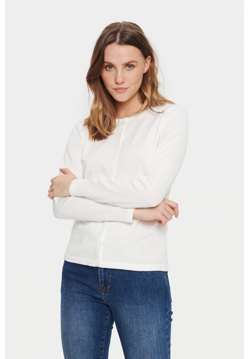 Кардиган Saint Tropez женский, белый
Кардиган Saint Tropez женский, белый