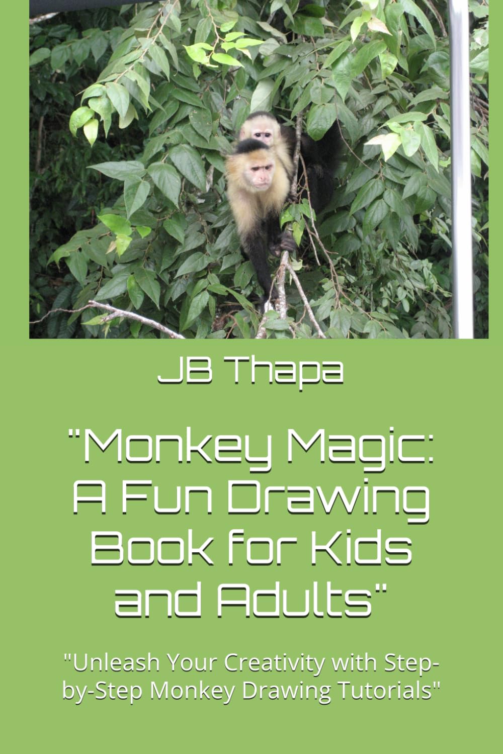 "Monkey Magic: A Fun Drawing Book for Kids and Adults": "Unleash Your Creativity with Step-by-Step Monkey Drawing Tutorials" (Independently published)
"Monkey Magic: A Fun Drawing Book for Kids and Adults": "Unleash Your Creativity with Step-by-Step Monkey Drawing Tutorials" (Independently published)
