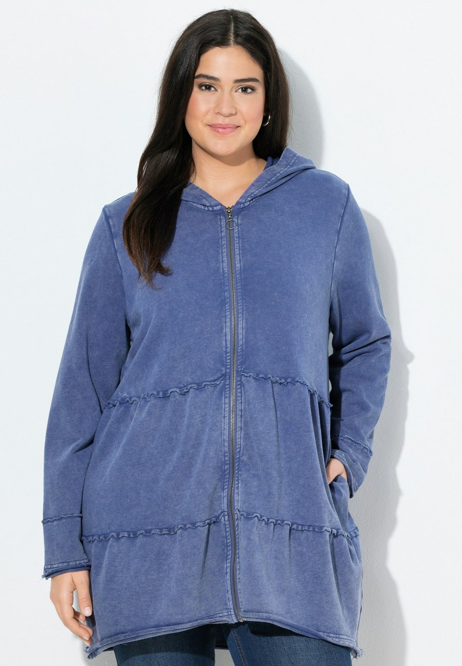 Толстовка Ulla Popken TIERED FLOUNCE PANEL HOODIE, Atlantic Blue/Blue
Толстовка Ulla Popken TIERED FLOUNCE PANEL HOODIE, Atlantic Blue/Blue