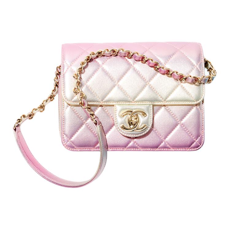 CHANEL Овчинная сумка кроссбоди миниатюрная женская золотая и розовая
CHANEL Овчинная сумка кроссбоди миниатюрная женская золотая и розовая