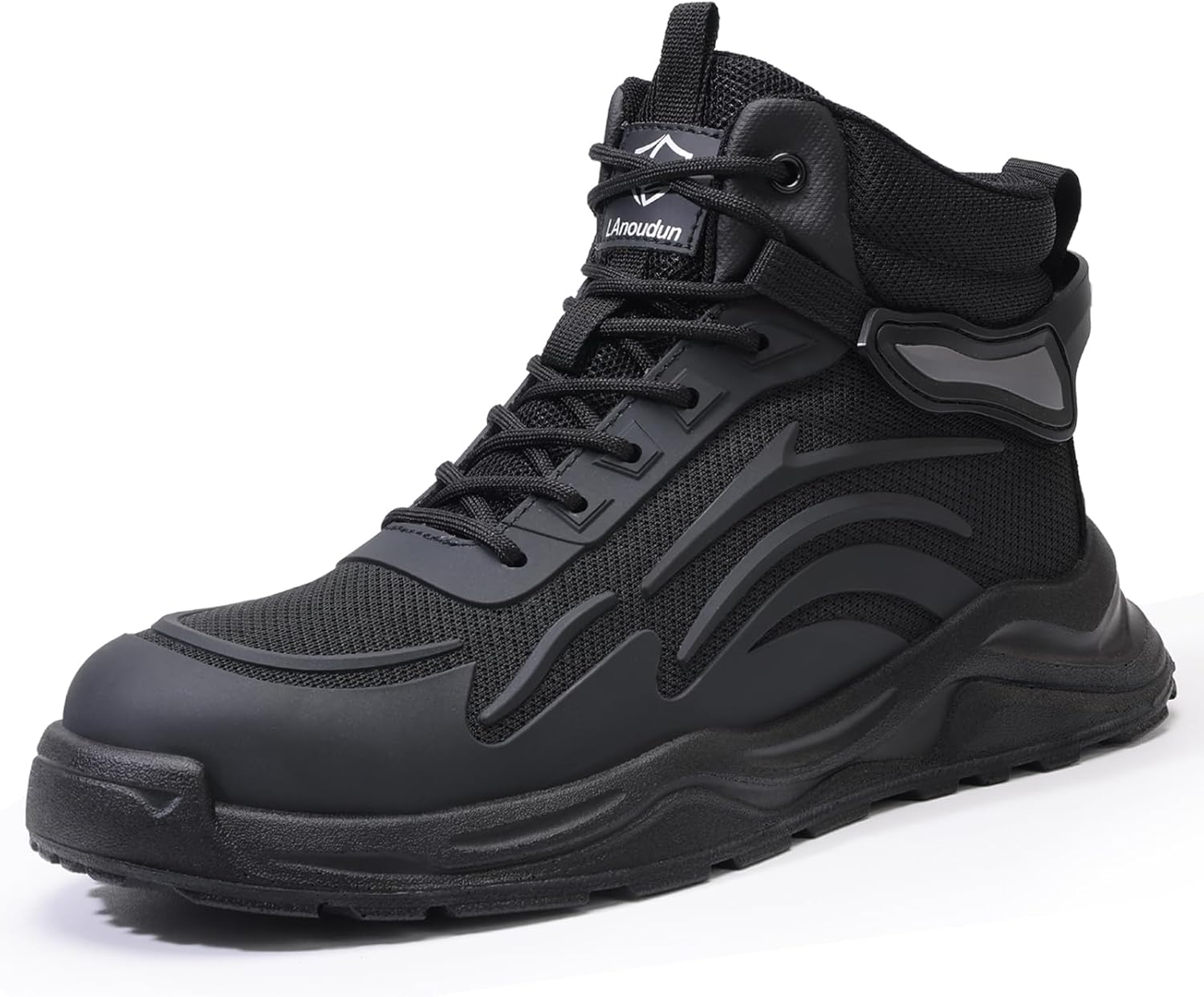 Мужские ботинки с стальным носком, рабочая обувь для мужчин, стальные ботинки для строительства, дышащие кроссовки с защитой от ударов для склада, легкие безопасные неразрушимые кроссовки для промышленности Kgjianda, черный
Мужские ботинки с стальным носком, рабочая обувь для мужчин, стальные ботинки для строительства, дышащие кроссовки с защитой от ударов для склада, легкие безопасные неразрушимые кроссовки для промышленности Kgjianda, черный