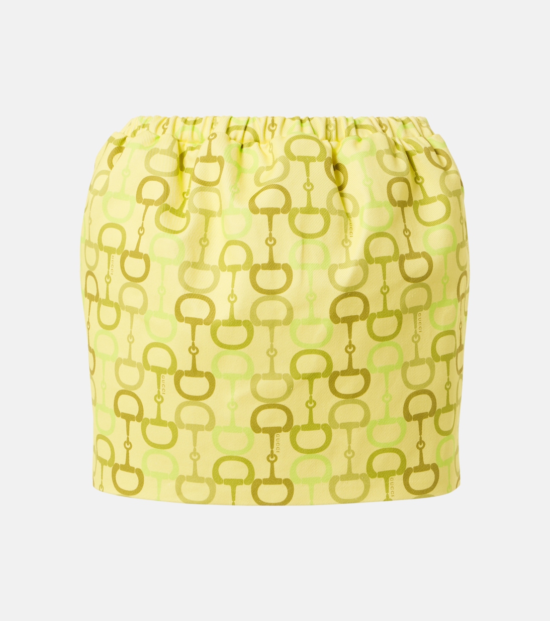 Печатная хлопковая мини-юбка Gucci, Lime/Green/Mc
Печатная хлопковая мини-юбка Gucci, Lime/Green/Mc