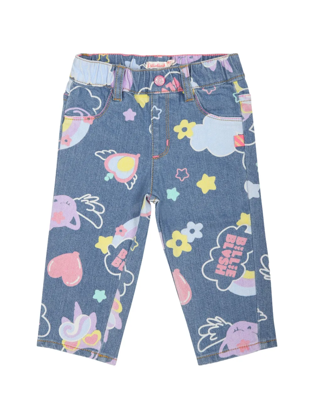 Джинсы с принтом Billieblush, синий
Джинсы с принтом Billieblush, синий